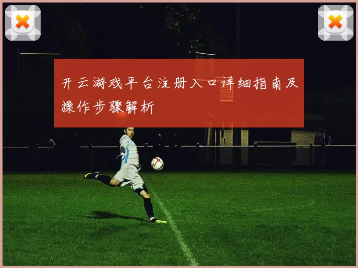 开云游戏平台注册入口详细指南及操作步骤解析